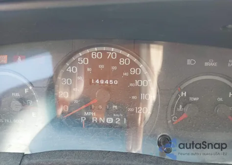 2001 Ford Crown Victoria Commercial Applications z USA, uszkodzony, nr VIN 2FAFP72W31X188604